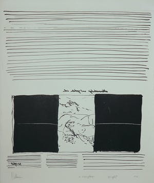 Jaap Hillenius - Lot van vijf litho's, Zonder titel kopen? Bied vanaf 1!