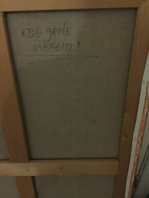 Menno Baars - "De grote wereld" - groot origineel werk kopen? Bied vanaf 325!