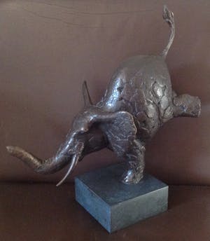 Evert den Hartog - Dansende olifant kopen? Bied vanaf 750!