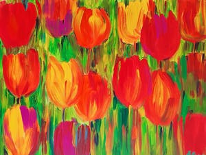 Elena Polyakova - Tulpen in kleur kopen? Bied vanaf 99!