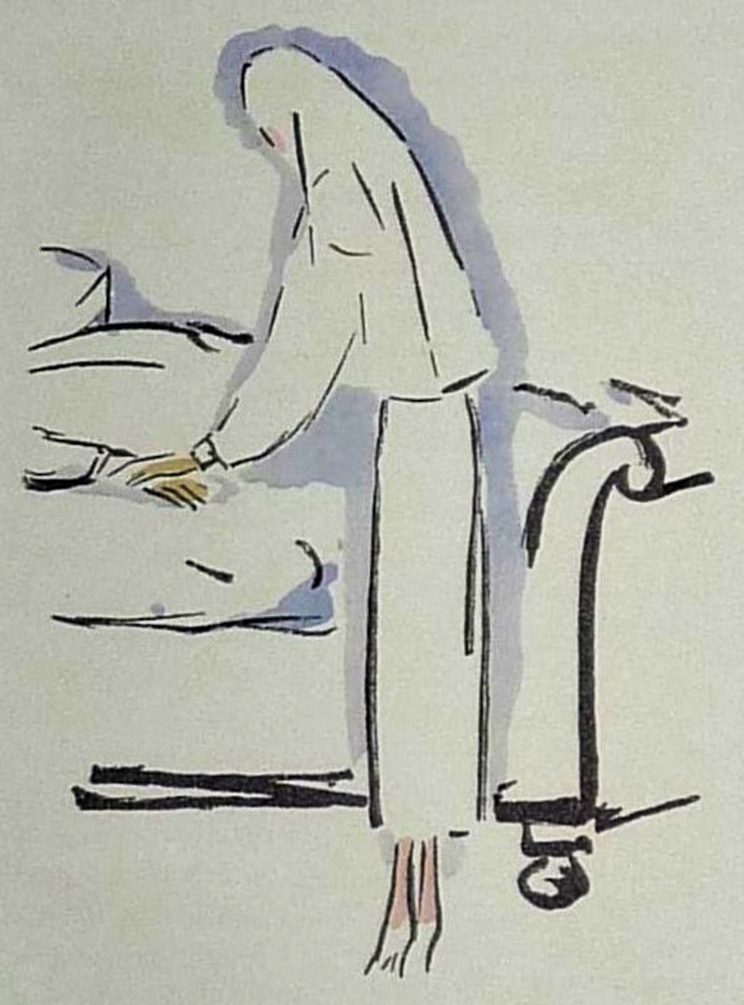 Kees van Dongen - Pochoir uit La Garconne 1925 verkocht voor € 175!
