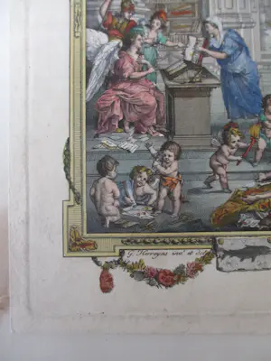 Antoine Cardon - Allegorie op de kunsten en wetenschappen kopen? Bied vanaf 35!
