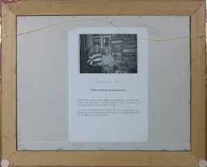 Anatoli Yanin Aleksandrovitch - Olieverf op doek, Figuren in gesprek - Ingelijst kopen? Bied vanaf 20!