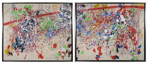 Arty Grimm - Acryl op doek, Tweeluik - Ingelijst (Zeer Groot) kopen? Bied vanaf 500!