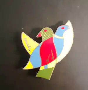 Corneille - Broche Oiseaux (gelimiteerde oplage) verkocht voor € 55!