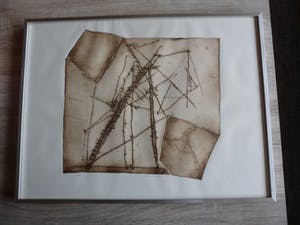 Werner Moonen - Abstracte Ets, zonder titel kopen? Bied vanaf 40!