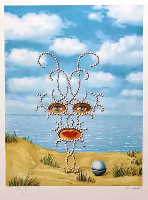 Rene Magritte - Shéhérazade verkocht voor € 375!