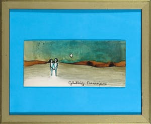 Ans Wortel - Aquarel, Nieuwjaarswens kopen? Bied vanaf 1!