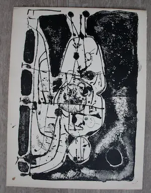 Lucebert - 10 litho's en 10 gedichten: lithologie - 1959 kopen? Bied vanaf 375!