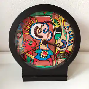 Clemens Briels - Tafelklok met beperkte oplage, Gesigneerd en genummerd. verkocht voor € 1!