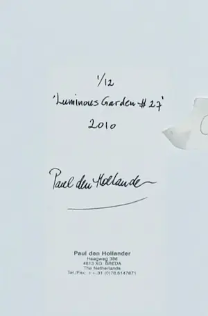 Paul den Hollander - 3 x Digitale print, Luminous Garden #103, #27 en #23 kopen? Bied vanaf 120!