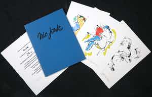 Nic Jonk - Potfolio met zes zeefdrukken verkocht voor € 1!