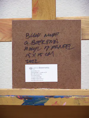 Gerard Boersma - Blue Nude (Vrouw kijkend naar schilderij van Henri Matisse) kopen? Bied vanaf 75!