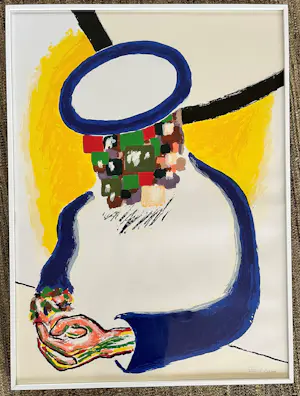 AcheterRoger Raveel - Litho 194/200? Enchérissez de 750!