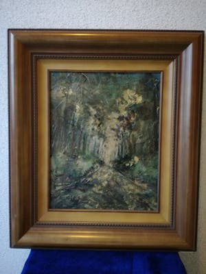 Niet of onleesbaar gesigneerd - Boszicht kopen? Bied vanaf 1!