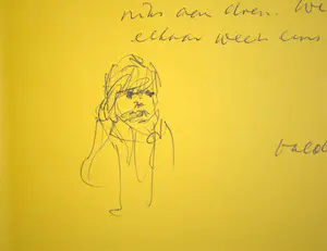 Rob Houdijk - boek: schetsboektekeningen - met gesigneerde pentekening kopen? Bied vanaf 15!