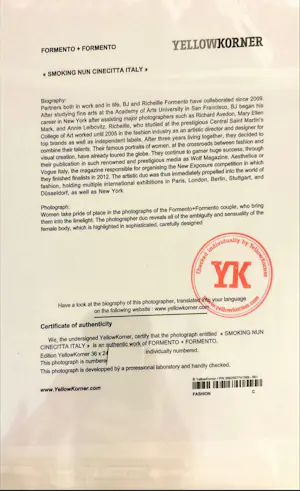 Formento & Formento - Smoking Nun cinecitta Italy kopen? Bied vanaf 140!