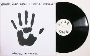 Malcolm Middleton - David Shrigley ‎– Music + Words - Limited edition (genummerd) verkocht voor € 1!