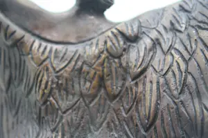 Niet of onleesbaar gesigneerd - Zwaar Antiek Bronzen Bescherm Engel Spirit Of Extace (1900) kopen? Bied vanaf 1!