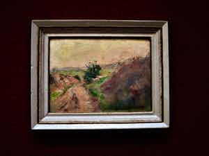 Jacques Zon - Leerling Willem Maris - 1920 - olieverf - "Zomers namiddag landschap" gesigneerd verkocht voor € 10!