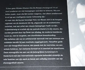 Hans van Manen - 3x: Gesigneerde monografie & hardcover[foto's o.a. Erwin Olaf] & Toer van Schayk kopen? Bied vanaf 75!