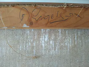 Piet Engels - Abstractie kopen? Bied vanaf 180!