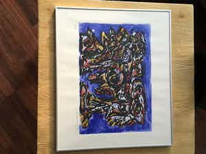 Theo Wolvecamp - zeefdruk verkocht voor € 120!