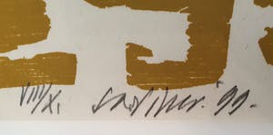 Carel Visser - Houtsnede 1999 kopen? Bied vanaf 195!