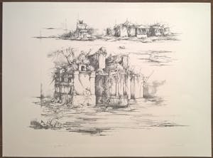 Dirkje Kuik - gezichten op Utrecht - 10 litho's kopen? Bied vanaf 395!