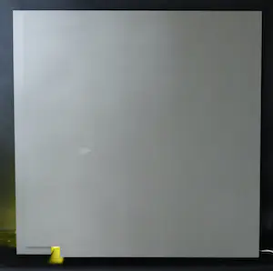 Theo Vankan - Wandscultpuur met geel neonlicht, Zonder titel (Groot) kopen? Bied vanaf 250!