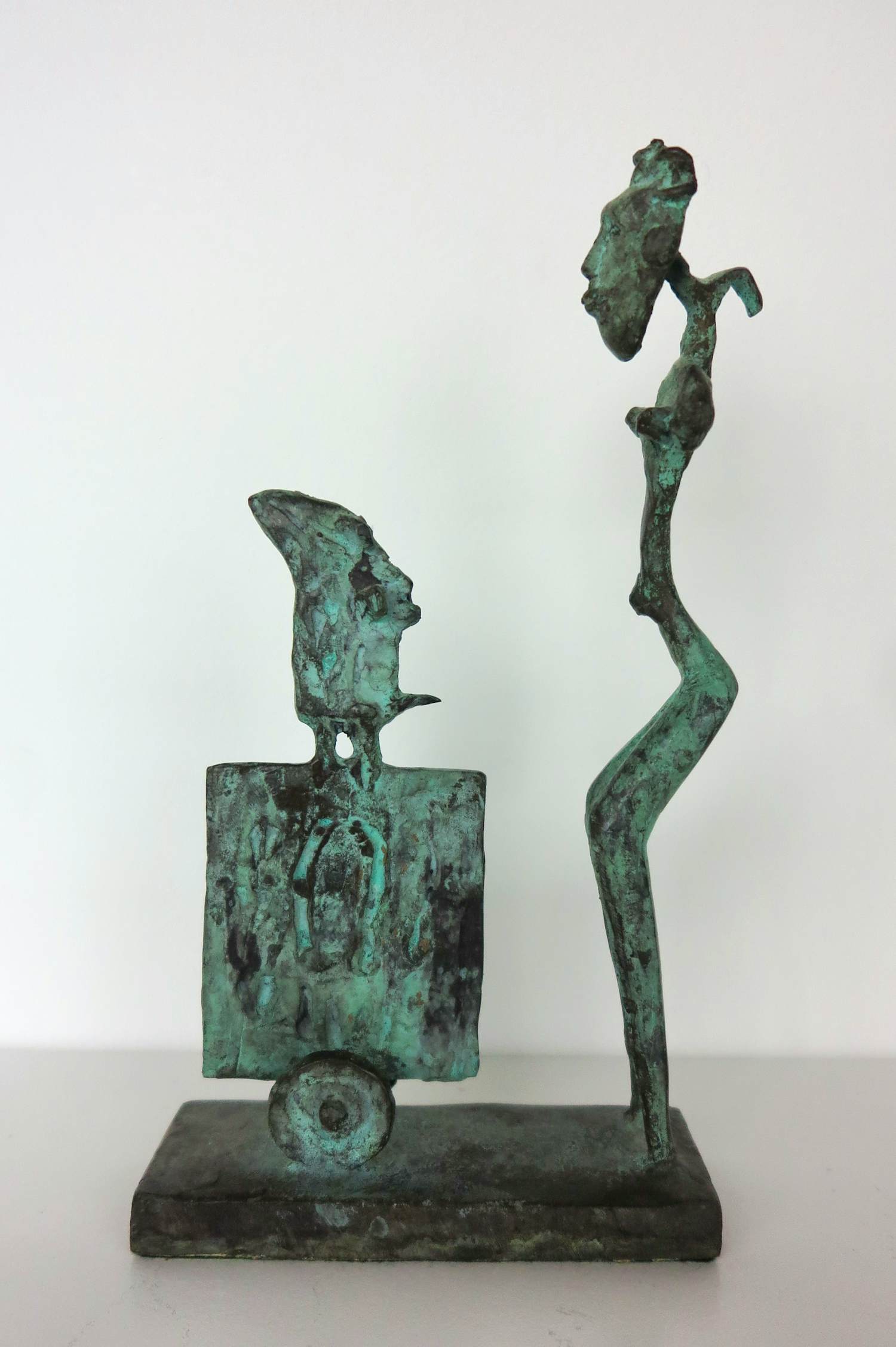 Nelson Carrilho - Femme et l'oiseau (Brons) kopen? Bied vanaf 300!