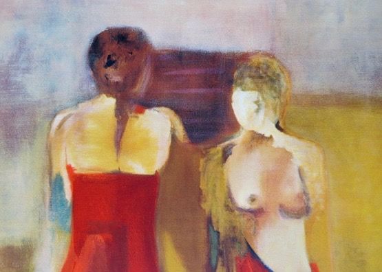 Hans van den Berg - Twee vrouwen in Toulon - Grote kleurenzeefdruk kopen? Bied vanaf 19!