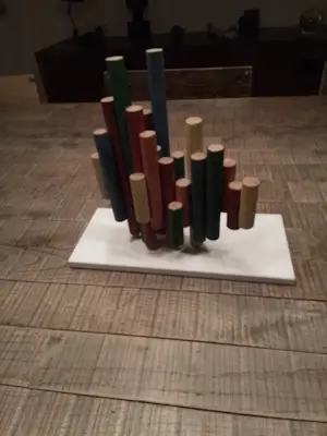 Rob Parry - Maquette beschilderd hout kopen? Bied vanaf 900!