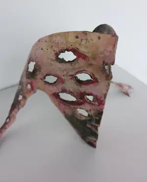 Rene Donders - Sculptuur van messing, Jumping Head kopen? Bied vanaf 150!