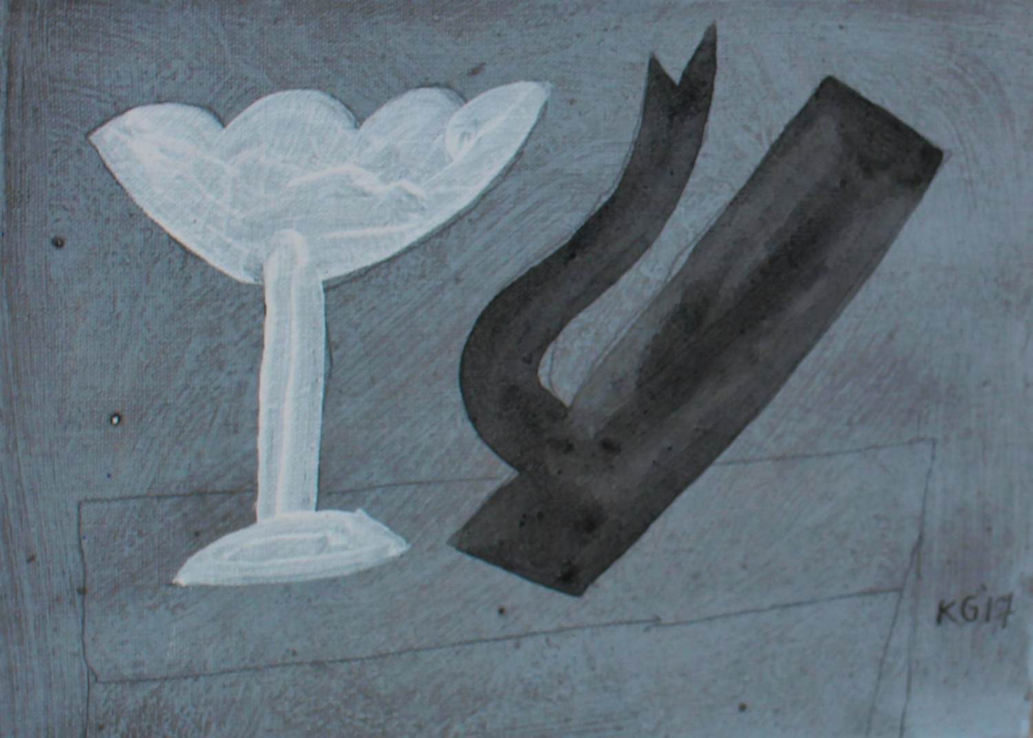 Klaas Gubbels - Acryl op doek - 2017 kopen? Bied vanaf 1299!