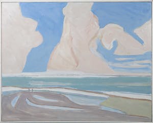 Paul Overhaus - Acryl op doek, Eenzaam - Ingelijst kopen? Bied vanaf 100!