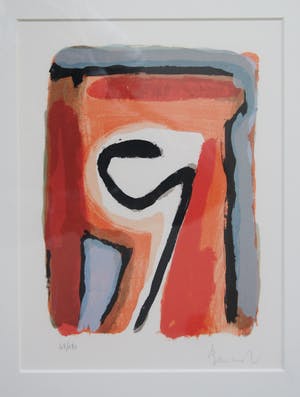 Bram van Velde - 6 kleuren litho - MP264 - 1977. kopen? Bied vanaf 275!