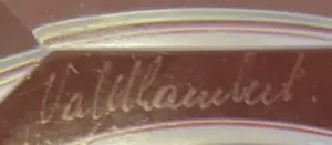 Val-Saint-Lambert - Kristallen asbak kopen? Bied vanaf 25!