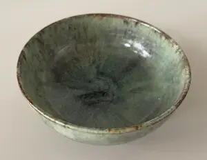 Frans Slot - Kunstaardewerken kom met hazevel glazuur op voet kopen? Bied vanaf 48!