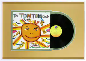 James Rizzi - Gesigneerde LP-hoes, The TomTom Club 'The man with the 4-way hips' - Ingelijst vendu pour 20€ !