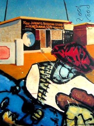 Herman Brood - handgesigneerde giclee op linnen: King Jammy's (120x90 cm.) kopen? Bied vanaf 325!