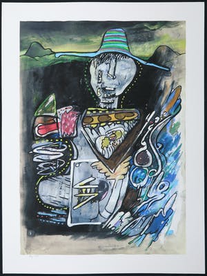 Hugo Claus - Litho, Vogelverschrikker kopen? Bied vanaf 200!