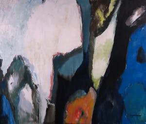 Jos Schimmer - Olieverf op doek, Zonder titel (Groot) kopen? Bied vanaf 300!