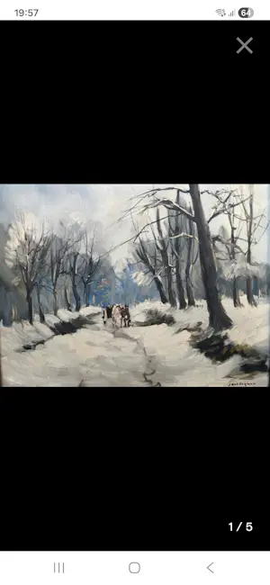 Jan Kelderman - Wintergezicht kopen? Bied vanaf 130!