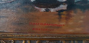 Niet of onleesbaar gesigneerd - torengezicht Amsterdam kopen? Bied vanaf 1!