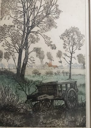 Niet of onleesbaar gesigneerd - Boerenkar kopen? Bied vanaf 1!