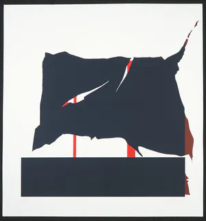 Hans Landsaat - Zeefdruk, Zonder titel kopen? Bied vanaf 40!