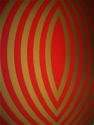 Rob Schotman - Jaren 60 PoP Art Litho - Circum-Centrisch - Inclusief origineel ontwerp! kopen? Bied vanaf 30!