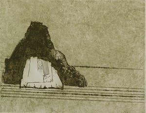 Jan Montyn - Mo tei ici la Pierre - 13/30 - 1975 - kleurenets op papier kopen? Bied vanaf 20!