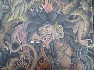 Niet of onleesbaar gesigneerd - K T. Sudiarsa BALI kopen? Bied vanaf 1!